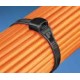 Cable Tie 100mm / DACT100-2.5-L, 100mm*2.5mm(L*W), Black (100pc) shams